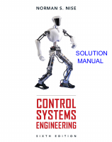 NISE Control Systems Engineering 6th Ed Solutions.PDF